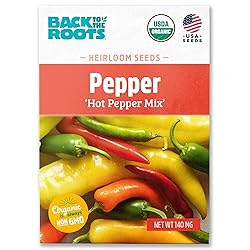 Back to the Roots 100% Organic Seed Packet - Pepper