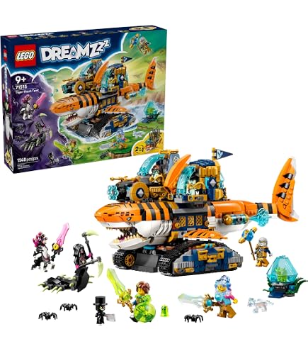 Amazon.com: LEGO 71460 DREAMZzz Space Bus M Oz Set : Toys & Games