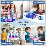 Xekel Magnetic Tiles 120PCS Magnetic Building Set STEM Educational Toy view 2