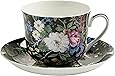 Maxwell & Williams Tazza da caffè/tè, motivo: Contessa, Porcellana, bianco, 300