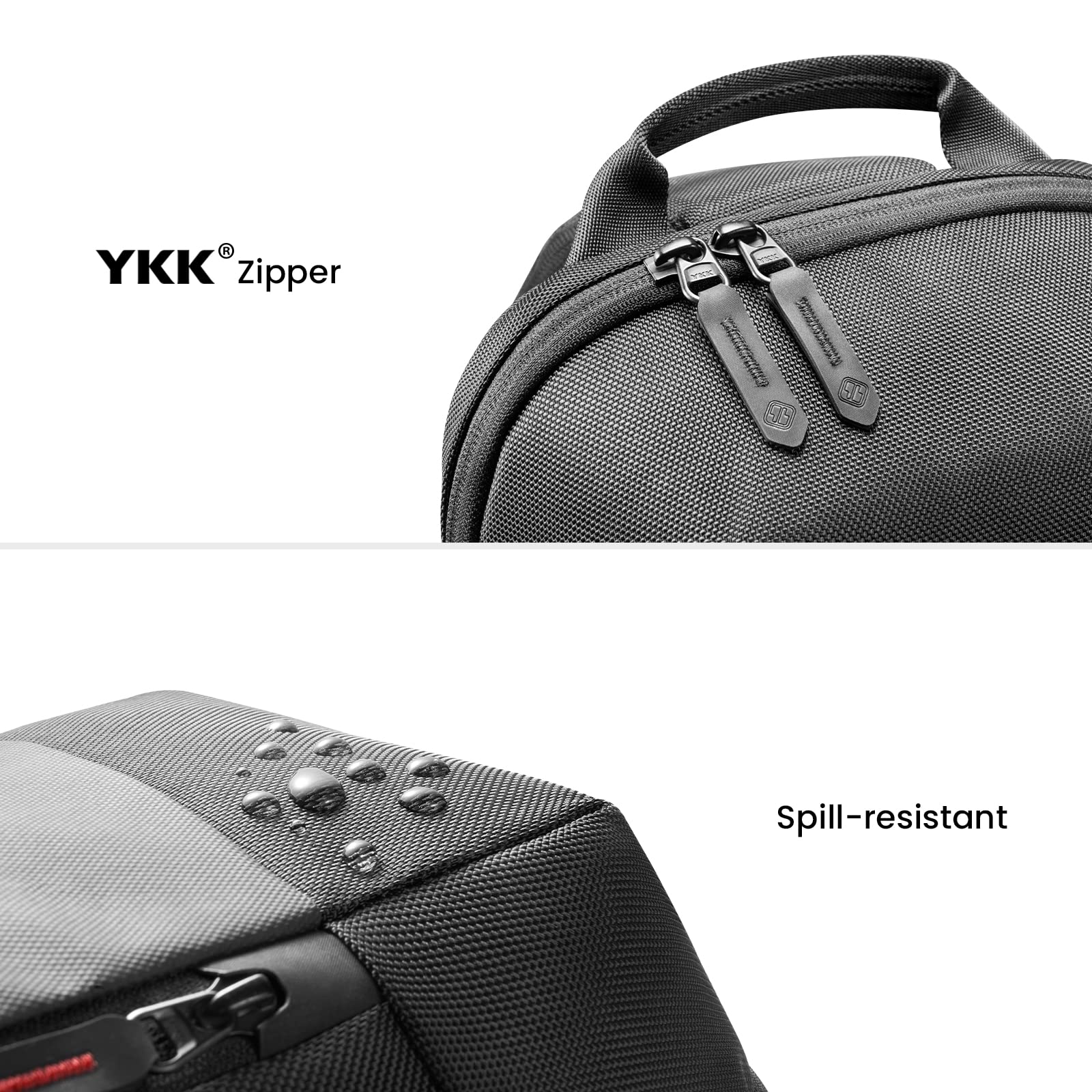 tomtoc 5L Compact Sling Backpack for Men Women, Lightweight Crossbody Shoulder Bag for 11 inch iPad Pro M5/M4, iPad Air M3/M2, 11