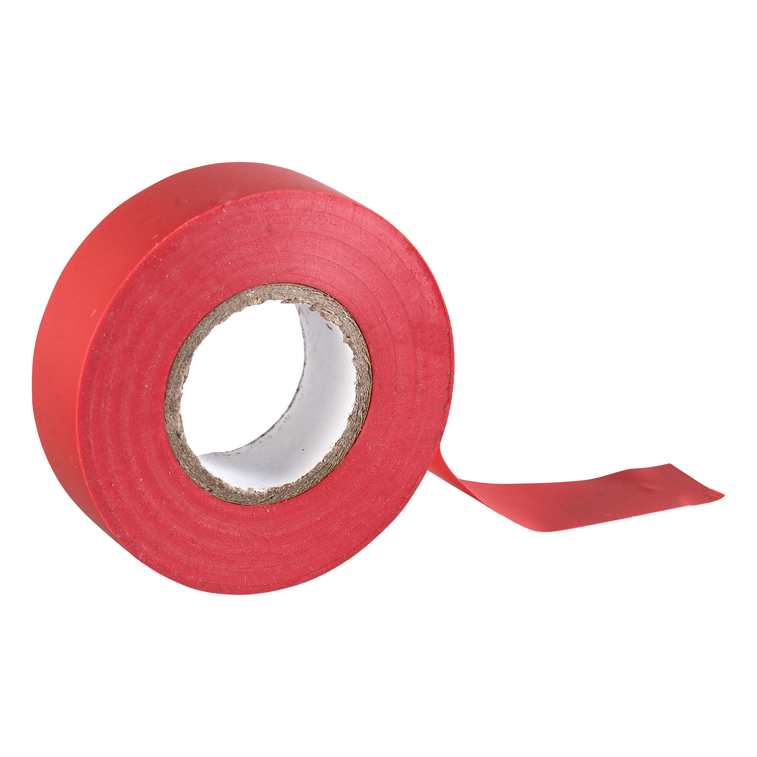 Gocableties Red Electrical Tape, 19mm x 20m, Strong Self-Adhesive PVC Insulation Tape for Insulating, Repairing and Protecting Electrical Wires, 1 Roll
