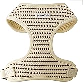 Bobotails No Pull Dog Vest Harness for Small&Medium Dogs, Side Clip Adjustable Pet Vest, Soft Breathable, Fashion Dog Harnesses for Walking, Running, Shopping (Beige, XS)