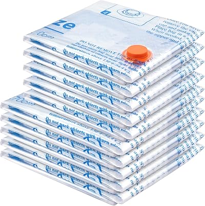 MEIQIHOME Vacuum Storage Bags 18 Pack Space Saver Jumbo to Small