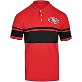 FOCO NFL Team Logo Polo Short Sleeve Shirt