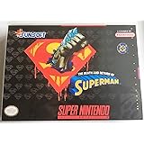 The Death and Return of Superman - (Super Nintendo, SNES) Reproduction Cartridge with Universal Game Case and Glossy Manual