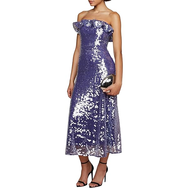 Amazon.com: Ramy Brook Women's Eva Sequin Beaded Halter Mini Dress,  Platinum Sequin, 0 : Clothing, Shoes & Jewelry