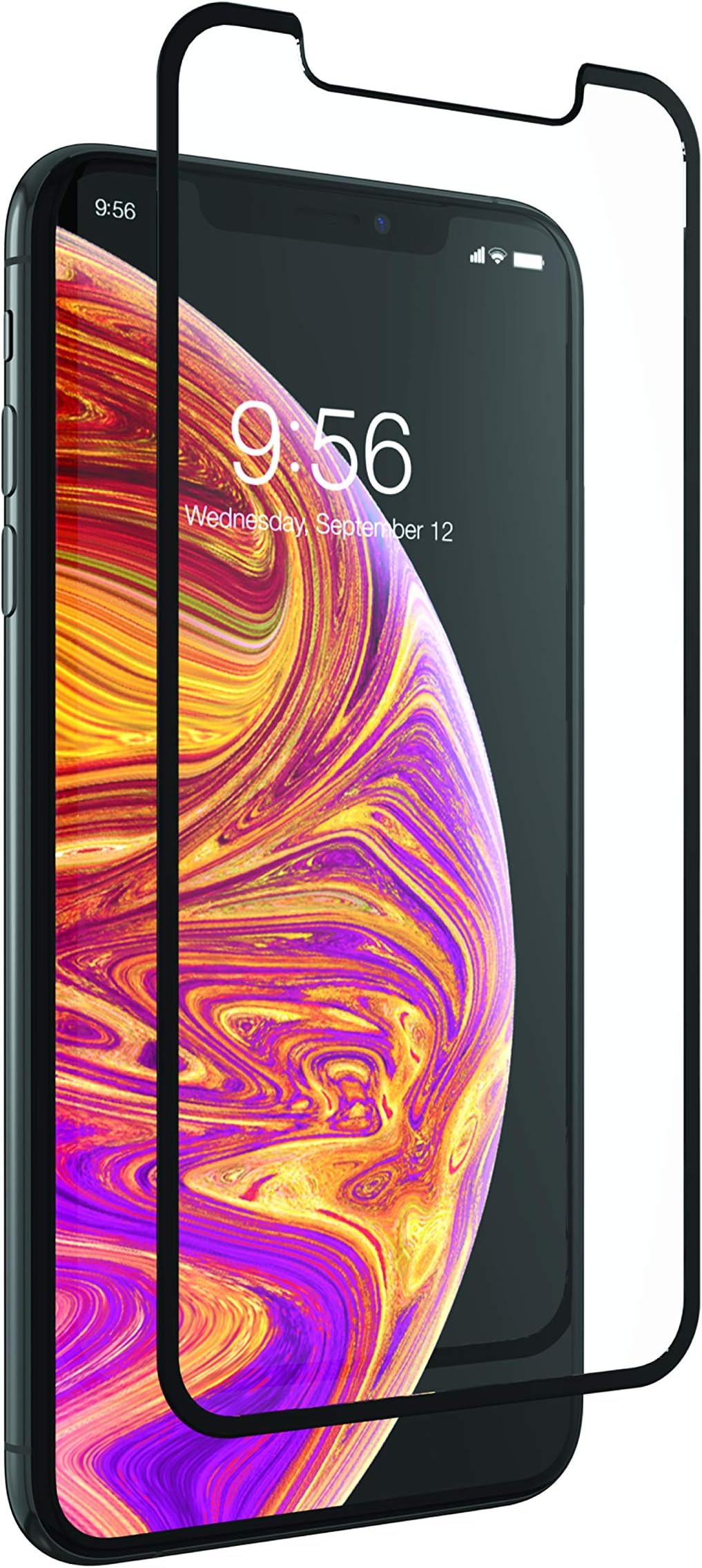 ZAGG InvisibleShield Glass+ Luxe Tempered Screen Protector for iPhone XS Max - Clear (200102124)