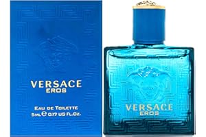 Versace Eros EDT Cologne, 0.17 Ounce