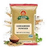 LAXMI Ground Coriander Powder, Ground Spice, All Natural Non-GMO, 14 Oz | Authentic Indian Staple, Aromatic Coriander Seasoning For Curries, Soups, Marinades &amp; Blends Double Resealable Bag