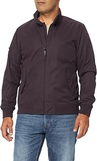 Wool Lined Harrington Jacket, Slim 