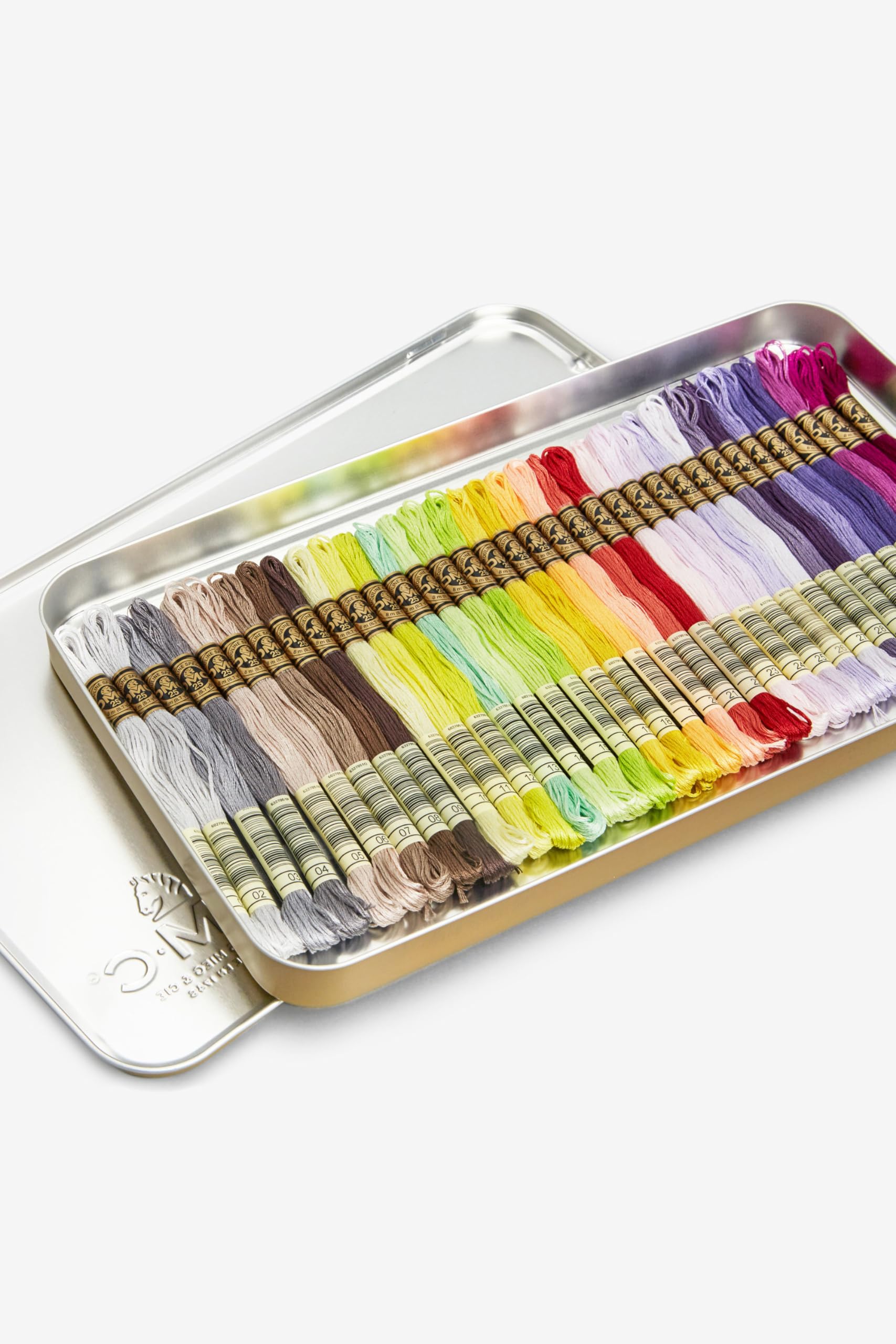 DMC Embroidery Floss Collector's Tin (35 Colors)