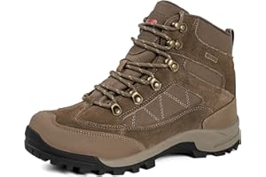 R CORD Hiking Boots Women Waterproof Ankle Support Womens Hiking Boots Backpacking Boots Breathable Non-slip Durable Boots for Outdoors