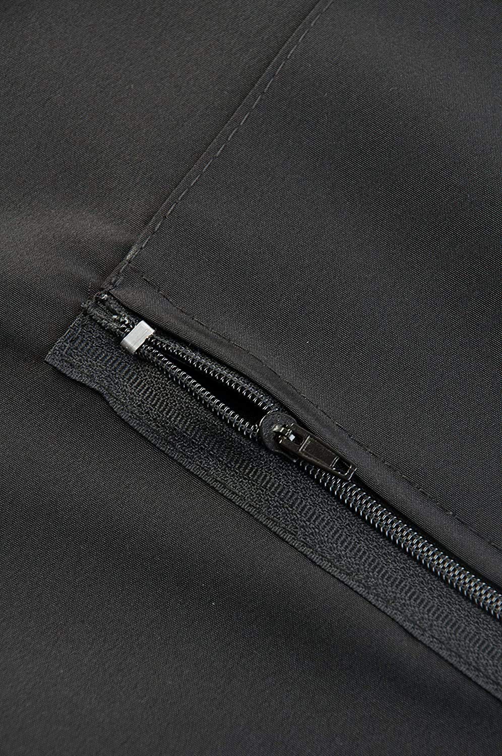 Betty Dain Embroidered Love Stylist Apron, Stylish, Lightweight Iridescent Fabric with Embroidered Decal, Versatile Color, Water Resistant, Convenient Snap Neck Closure, Black/Multi: Beauty