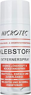 Microtec® Klebstoffentferner | entfernt zuverlässig hartnäckige Dicht- und Klebstoffreste, Farben und Lacke, Ölrückstände, Teer, Harze und | 400ml | starke Lösekraft | ideal für Etikettenrückstände