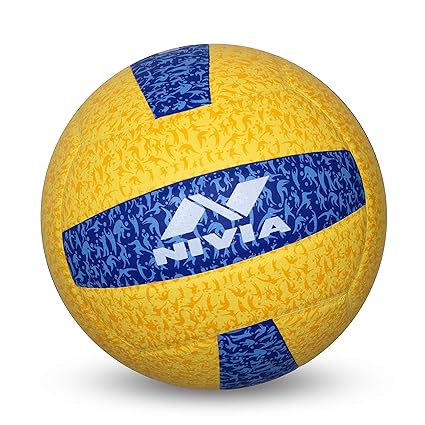 Nivia G 20-20 Volleyball (Yellow/Blue)