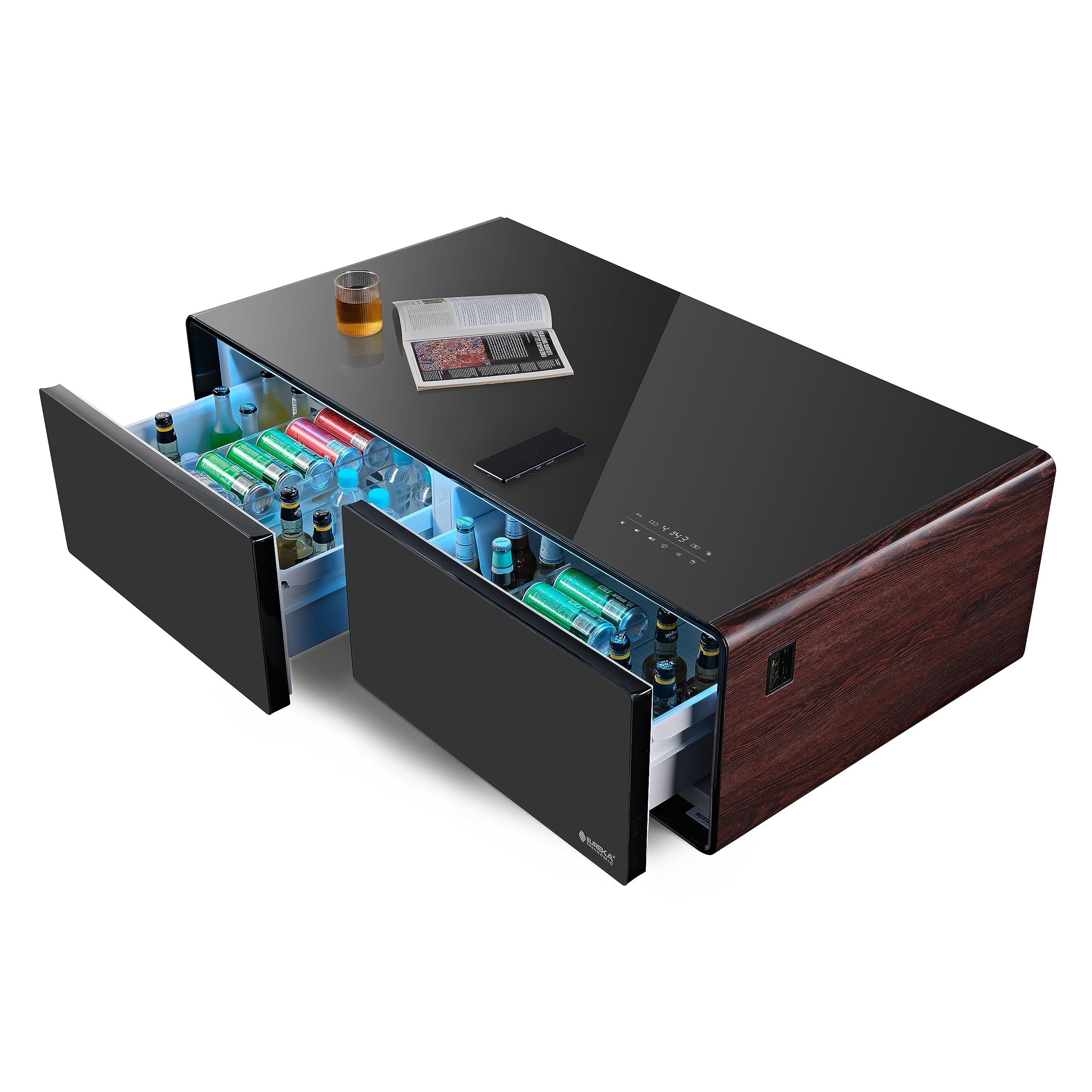 Mua EUREKA ERGONOMIC Smart Coffee Table with Built in Fridge, Living ...