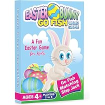 Amazon.com: Arizona GameCo Easter Bunny Go Fish Game for Kids ...