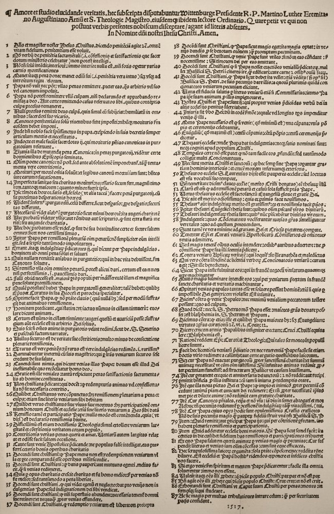 Luther is portrayed as sympathetic and accessible to commoners picture