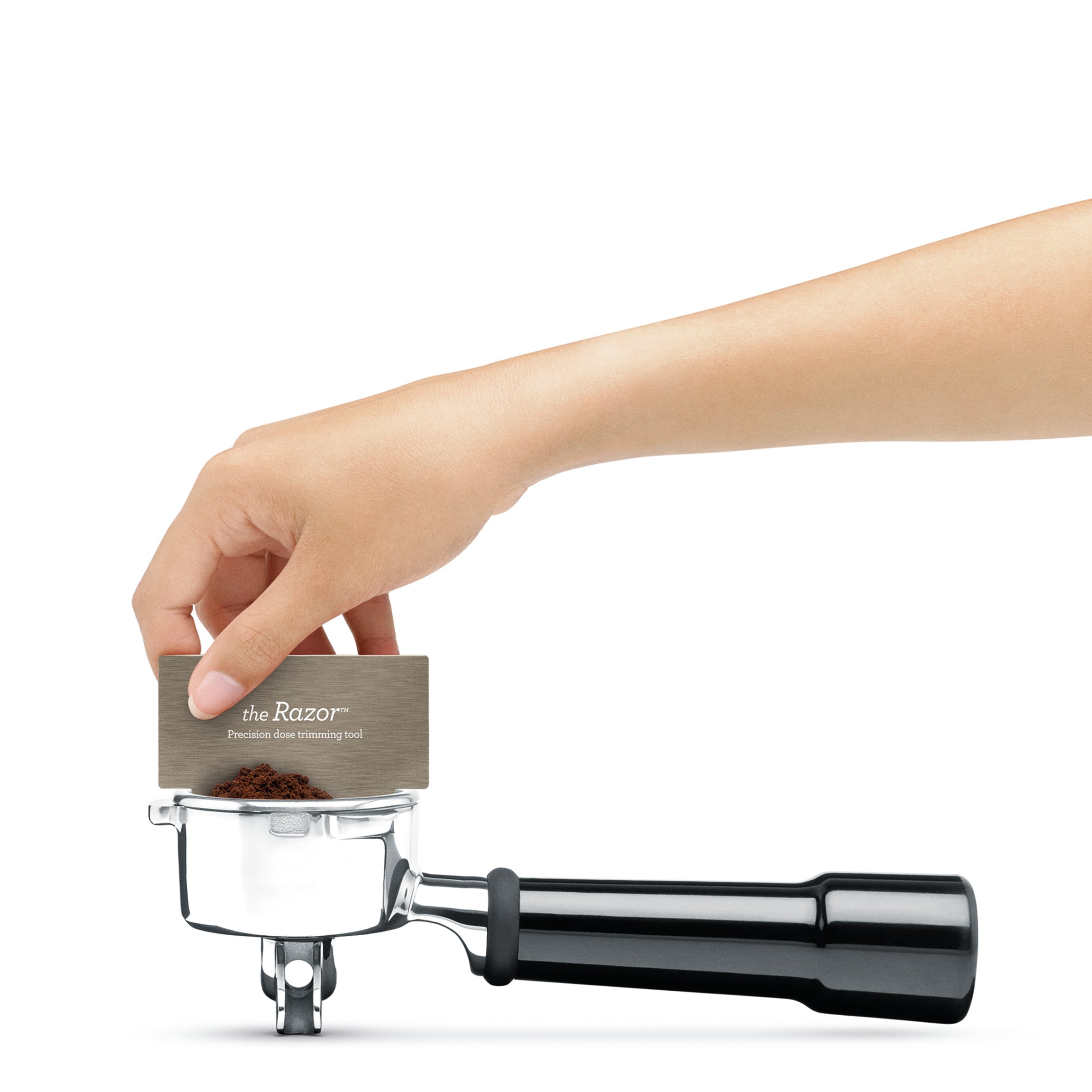 Sage BES875UK The Barista Express with Temp Control Milk Jug, Brushed