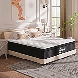 CRYREINA Queen Mattress, 12 Inch Queen Hybrid