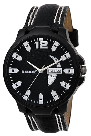 Redux Analogue Black Dial Mens Watch RWS0171S