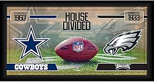 Dallas Cowboys vs. Philadelphia Eagles Framed 10