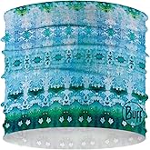 BUFF CoolNet UV Half Neck Gaitor, UPF 50 Sun Protection, Breathable, Versatile, Quick Dry Face Mask, Bright Color, Adult Size