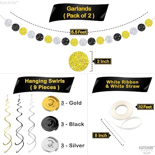 New Years Eve Decorations KatchOn Glitter Happy New Year Banner 10 Feet ...