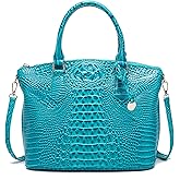 Makcr Joacbv Women Purse Satchel Bag Long Crossbody Classy Tote Bag Top Handle Vegan Leather Ladies Handbags Embossed Pattern