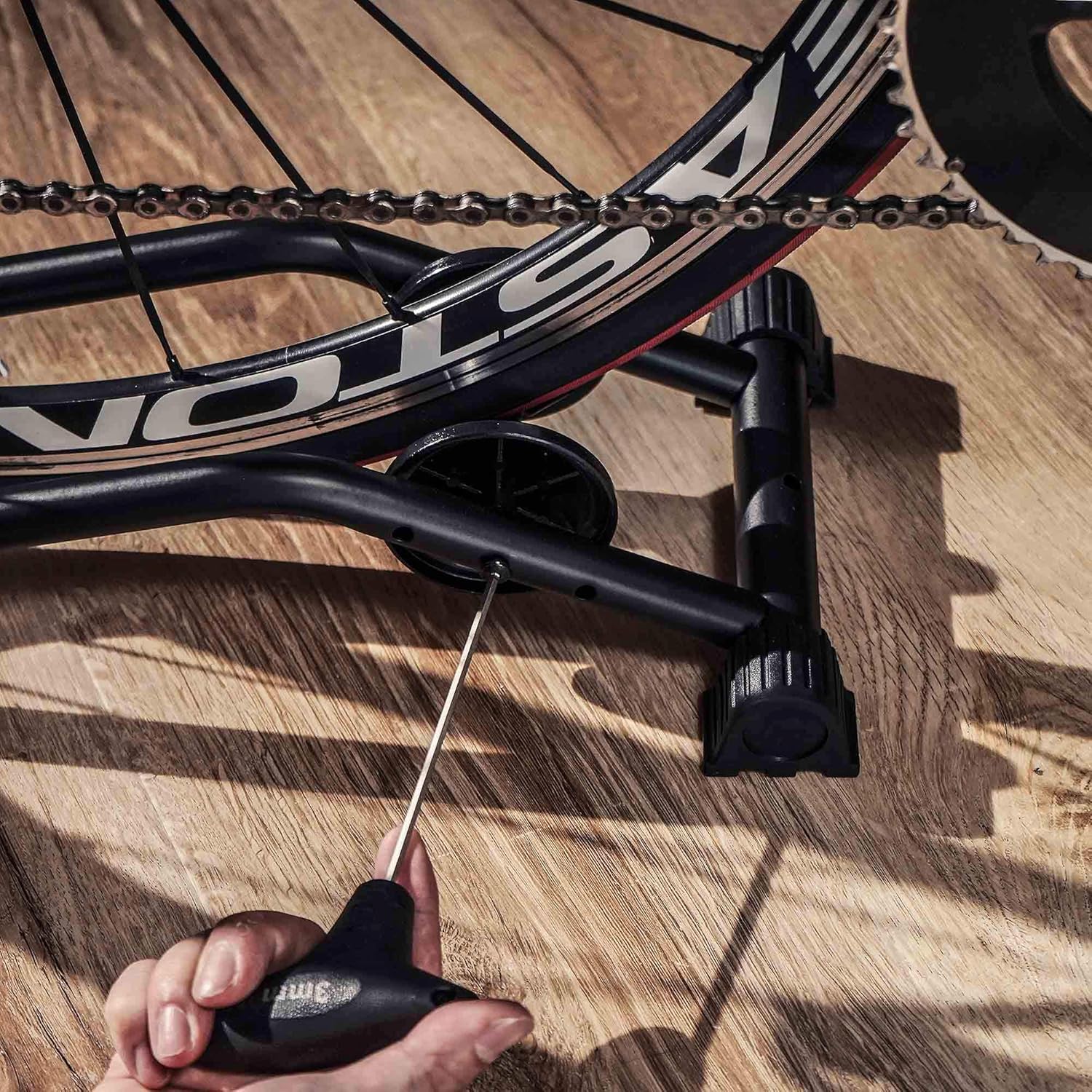 BIKEHAND Bike Bicycle Floor Parking Rack Storage Stand : Indoor Bike Storage : Sports & Outdoors
