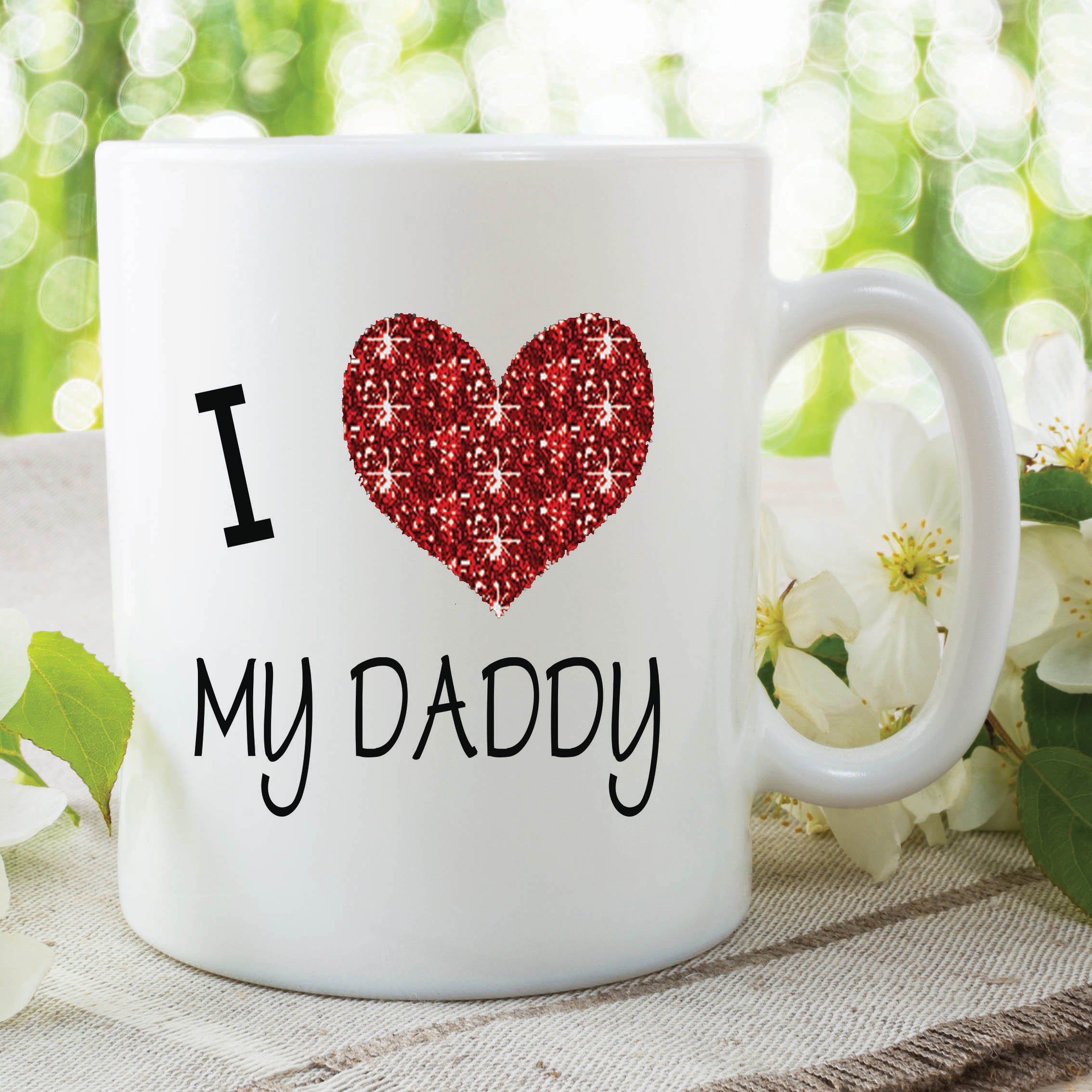 I Love My Daddy Kids Novelty Mug Coffee Cup Father's Day Birthday Gift WSDMUG303