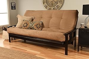 Kodiak Furniture Monterey Futon Set, Suede Peat
