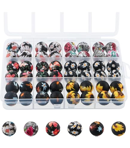 6 Colores Surtidos 240 Cuentas De Diamante De Imitación - 10 Mm, Multicolor - Para Pulseras, Collares Y Manualidades Cuentas 10mm