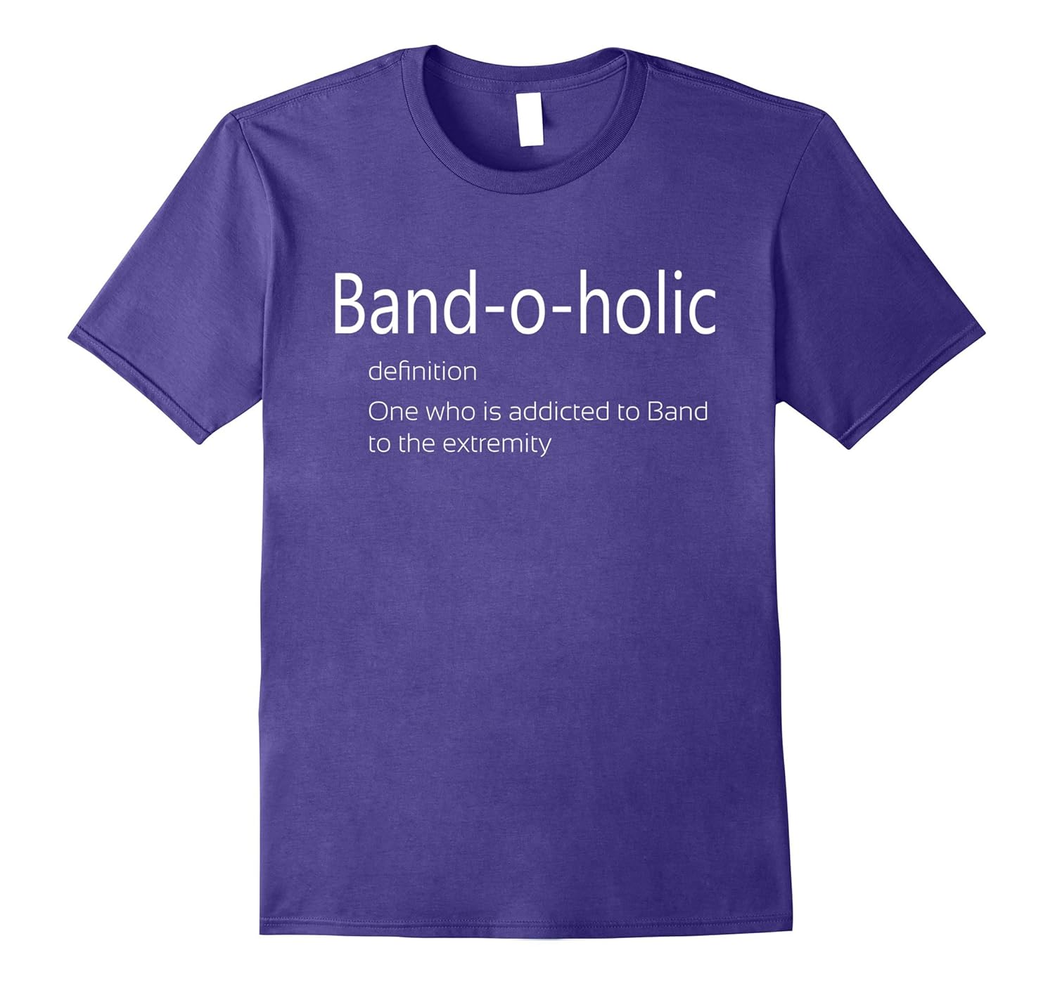 Bandoholic: Addicted To Marching Band T-shirt Fun Sarcastic-ANZ