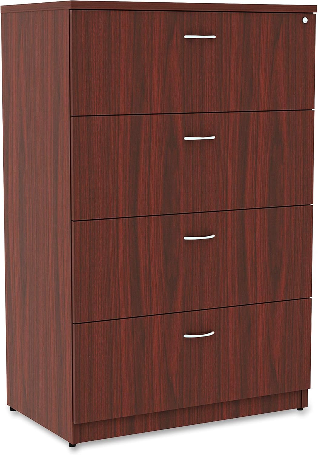 Amazon Com Lorell 34386 Essentials Lateral File Mahogany