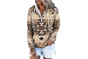 INESVER Womens Casual Hoodie Fall Fashion Pullover Tops Loose Drawstring Hooded Sweatshirts Comfy Pullover Tops with Pocket