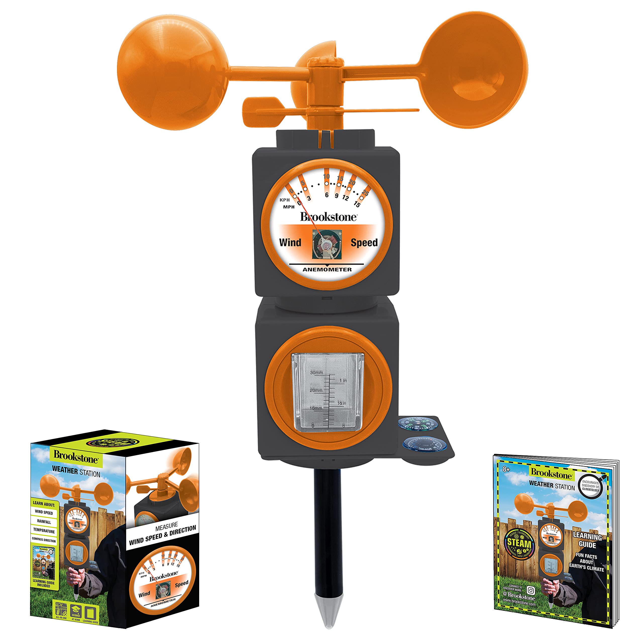 Photo 1 of Brookstone Children’s Weather Station Kit - Meteorologist STEAM Toy for Kids & Teens, Boys and Girls