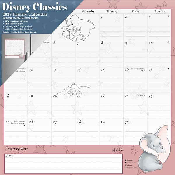 2023 Disney Classics Desk Pad Calendar: Trends International:  9781438890234: Amazon.com: Books