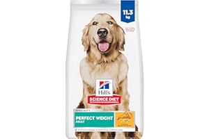 Hill's Science Diet Adult Perfect Weight Chicken Recipe Dry Dog Food 11.34 kg Bag