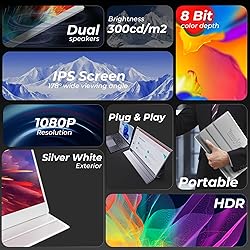 InnoView 15.6 Inch Portable Monitor IPS HDR 1080