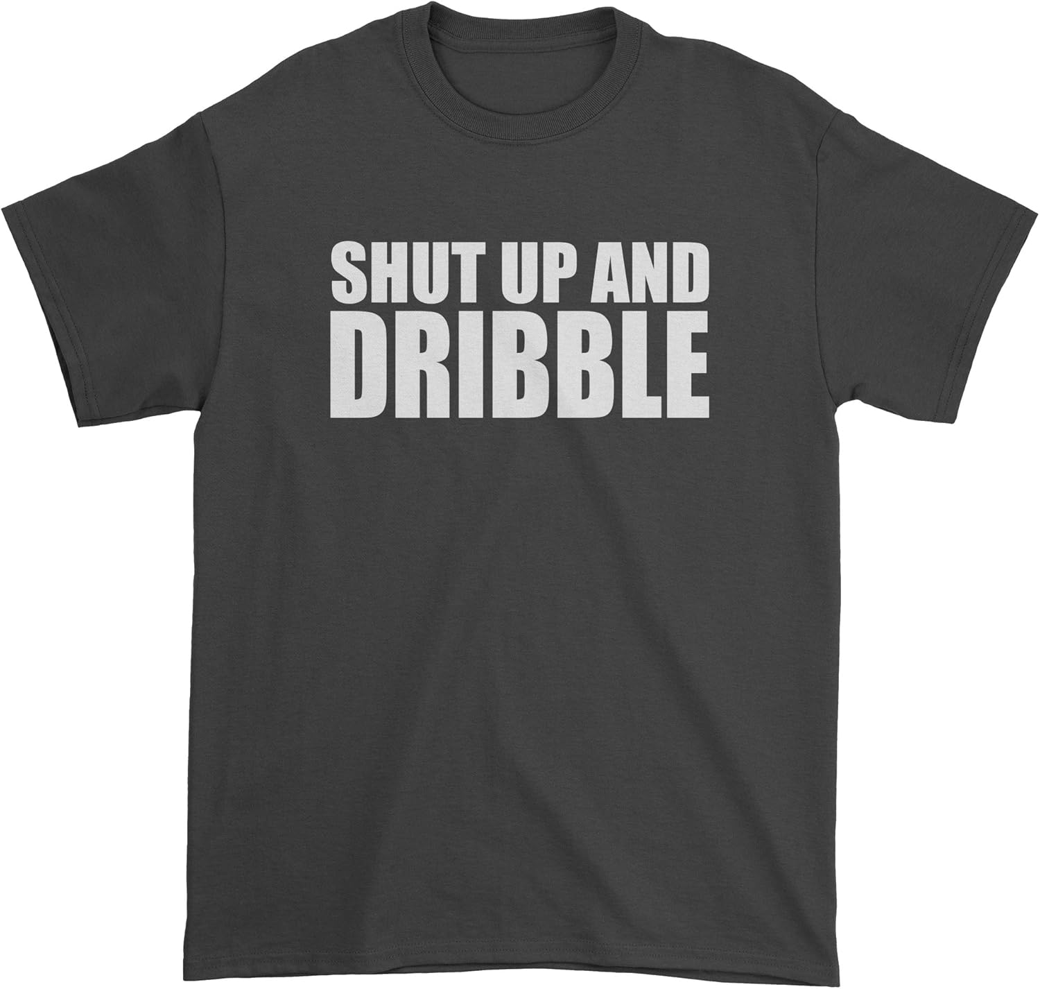 Amazon Com Ferocitees Shut Up And Dribble Mens T Shirt Clothing