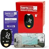 HeartsCare Lactate Testing Kit - 10 Strips and 1 Meter - 5 sec Testing Time with Free 3D Performance bluetooth App Integration