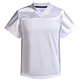 Youth Blank Football Jersey,Boy's Mesh Athletic