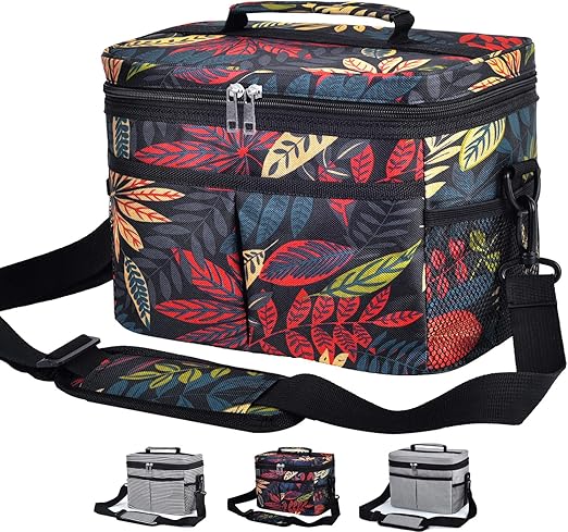 insulated tote lunch bag