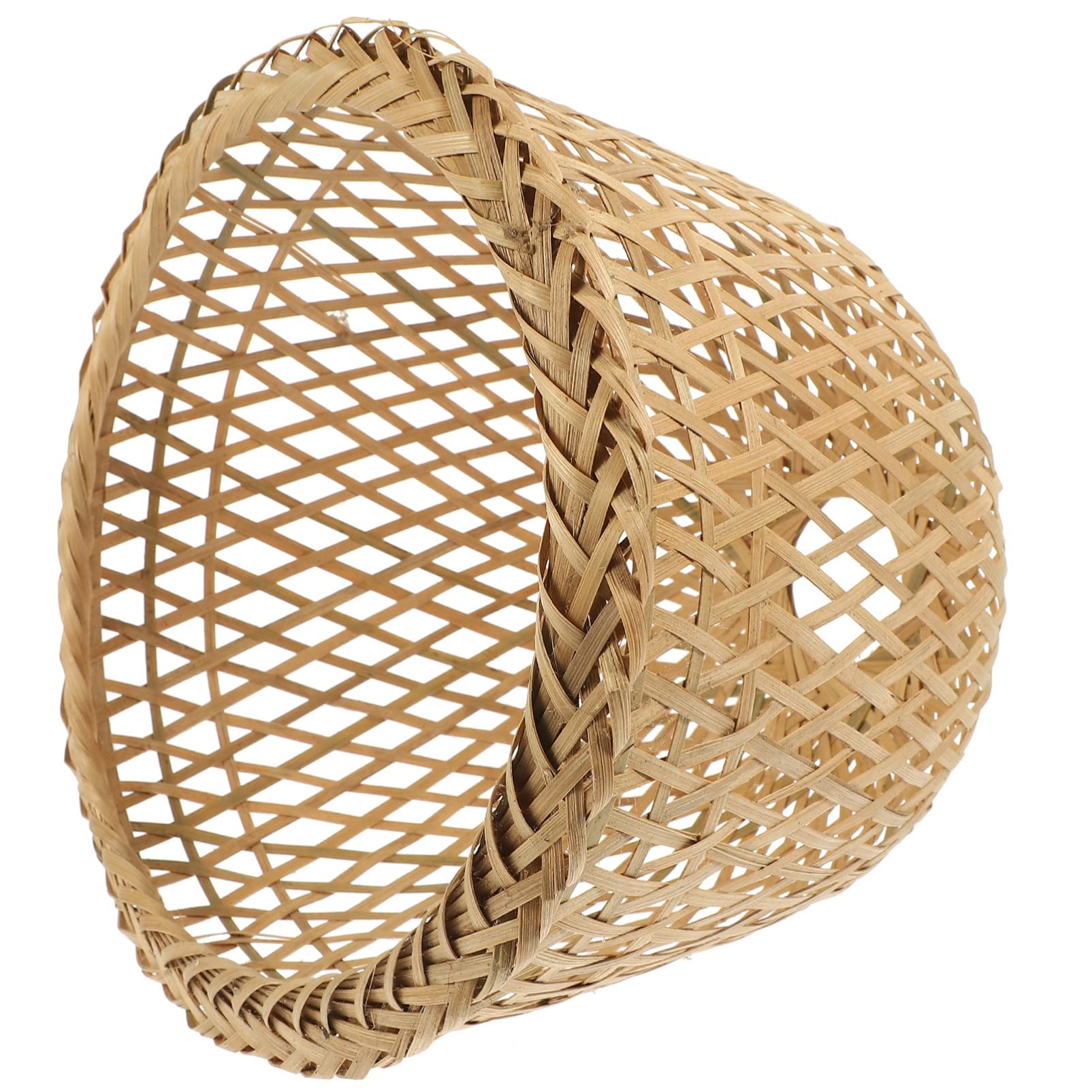 MAGICLULU Handmade Chinese Bamboo Pendant Lamp Shade Woven Ceiling Light Cover for Living Room Kitchen Dining Hall
