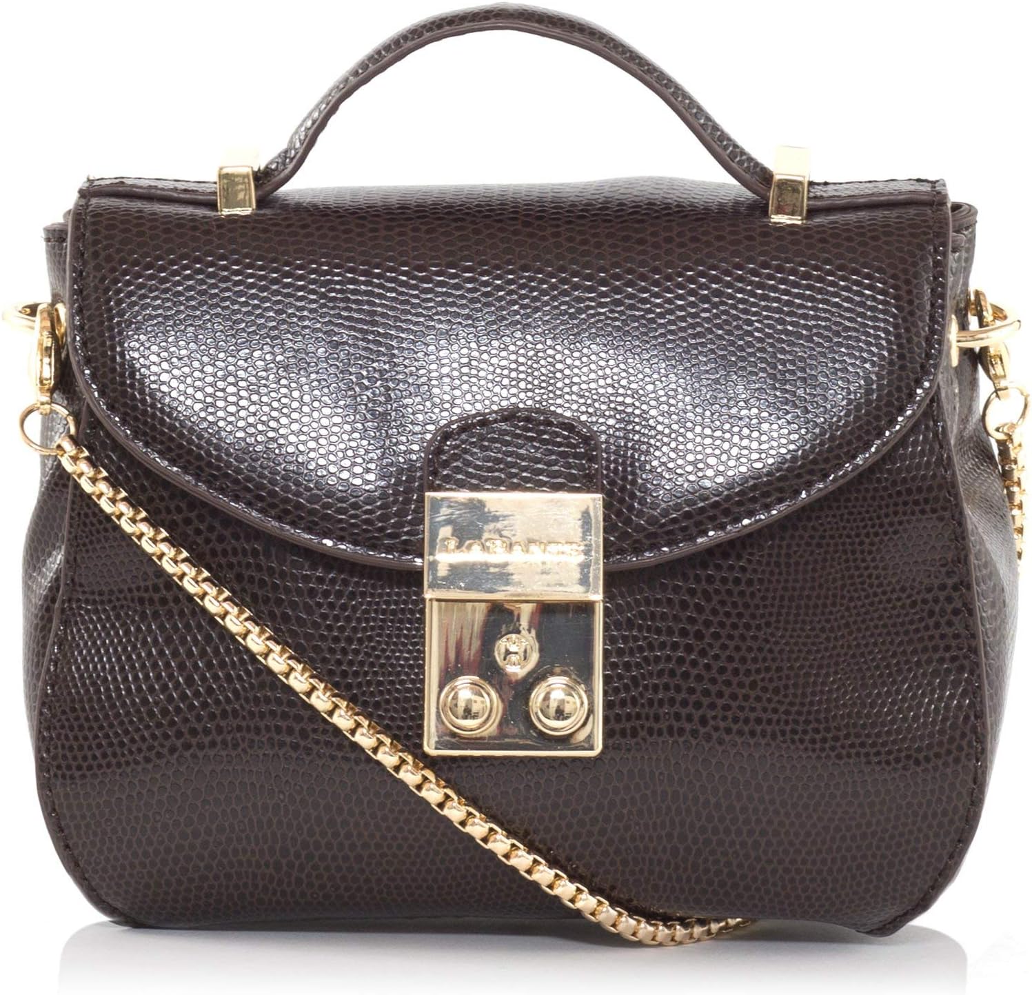 LaBante - Snowberry - Vegan Bag Leather | Small Travel Wedding Ladies Handbags Animal Cross Body Saddle Bag