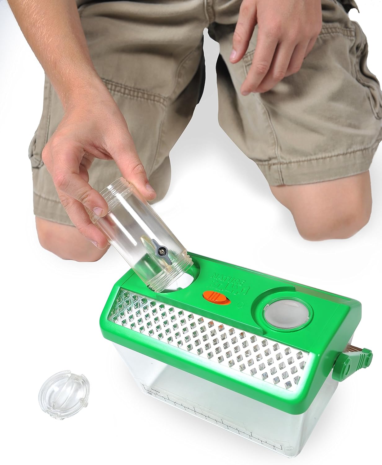 Nature Bound Bug Catcher Vacuum with Light Up Critter Habitat Case for Backyard Exploration - Complete Kit for Kids Includes Vacuum and Cage: Toys & Games