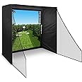 Golf Simulator Cage with Impact Netting and All Poles