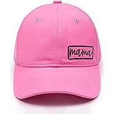 KOLWOVEN Mama Baseball Hat, Embroidered Adjustable Cap for Women, for Mama on Birthday, Mother’s Day